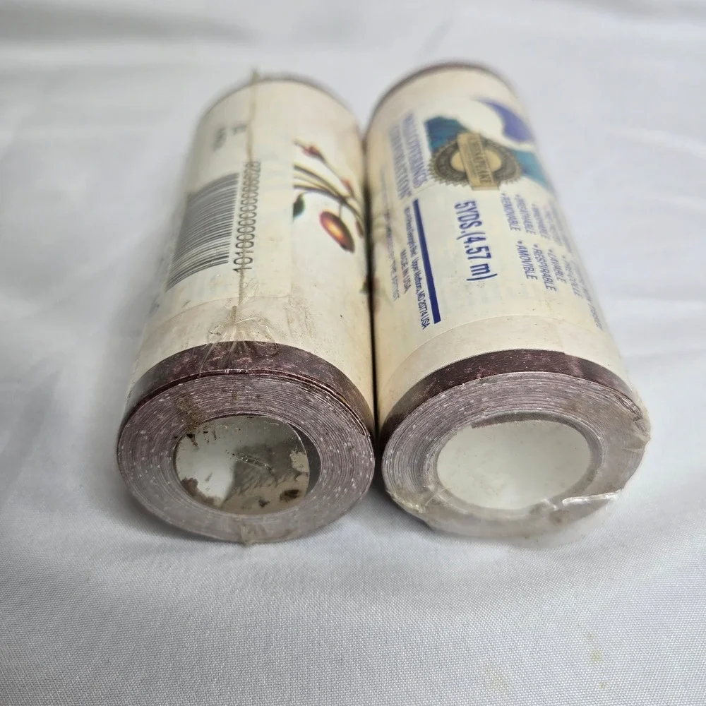 Chesapeake Nonwoven Fabric BorderTwo Packs Berry Pattern 10 Yards Total New‎